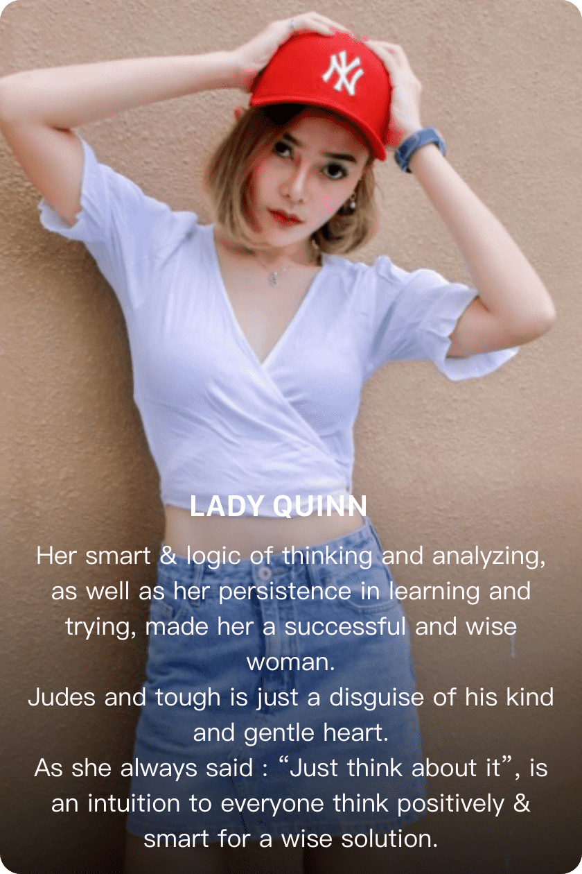 Her smart & logic of thinking and analyzing, as well as her persistence in learning and trying, made her a successful and wise woman